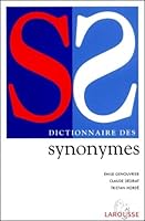 DICT.DES SYNONYMES -N.E. 2035320453 Book Cover