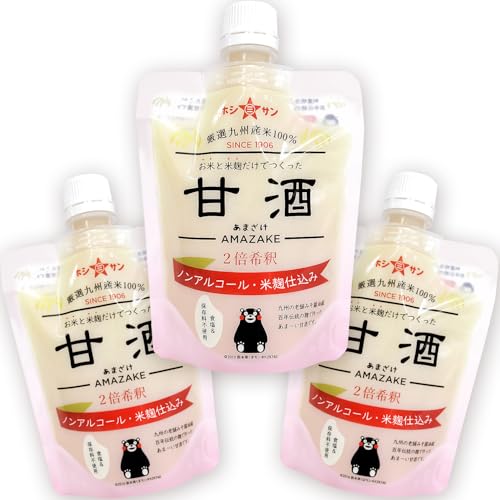 甘酒 無添加 (180g×3個 セット) お米と米麹だけでつくった甘酒 あまざけ【ホシサン】のサムネイル