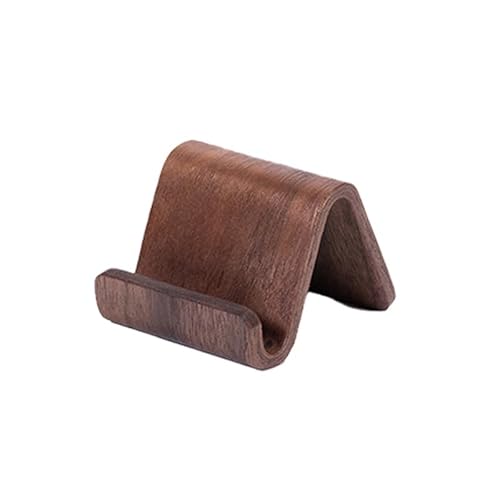 名片架木製 名刺スタンド 名刺立て ショップカード置き カード立て 大容量 卓上 おしゃれ ディスプレイ ウォールナット (暗い)