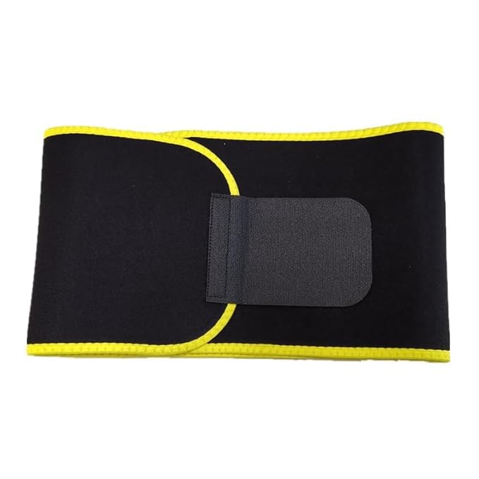 Image of Weight Loss Hot Slimming Belt for Men, Women Belly Sweat Slim Belt Neoprene Fat Burning Sauna Waist Trainer Healthy Sweat, Weight Loss, Lower Back Posture