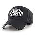 OTS NFL San Francisco 49ers All-Star Adjustable Hat, Black & White, One Size