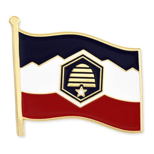 PinMart's Utah State Flag Pin - 25 Pack