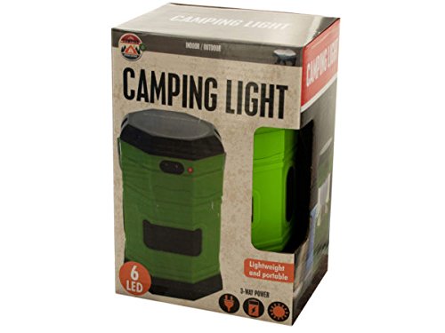 Kole Imports 3-Way Power LED Camping Lantern