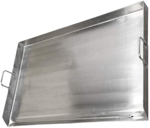 Miniatura 2 de Plancha de parrilla superior plana de acero inoxidable resistente de 32 pulgadas para quemador doble