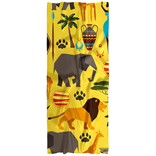Écharpe légère pour femme contre le froid avec motifs africains