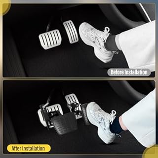 Gas and Brake Pedal Extenders for Short Drivers, Driving Cars with Anti-Slip Design, Adjustable Length and Angle for Short People,Suitable for Multiple Vehicle Models and Car, Go Kart, Ride on Toys