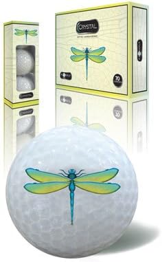Crystal Specialty Golf Balls - DRAGONFLY