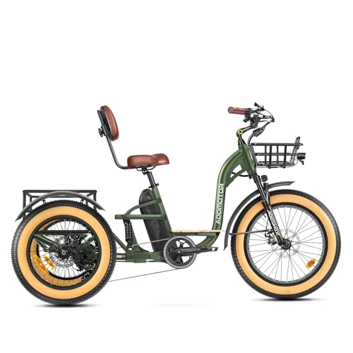 ADDMOTOR Electric Trike GRANDTAN X, 85Miles, 3 Wheel Electric Bicycle,