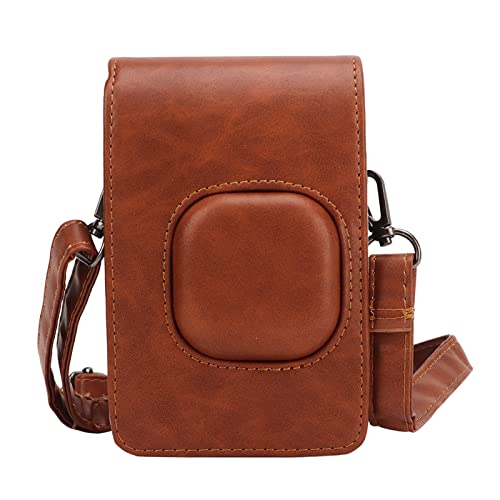 Funda para cámara Fuji Mini LiPlay con correa de hombro y cierre magnético