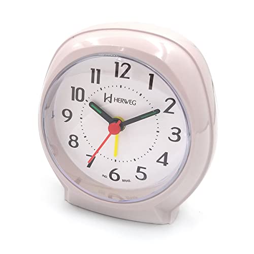 Despertador Quartz Marrom Areia