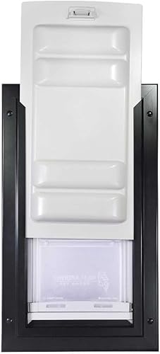 Miniatura 3 de Endura Flap Puerta de mascotas para puertas de una sola solapa  Puerta de perro extra aislada y para clima frío  Puerta de aluminio para mascotas