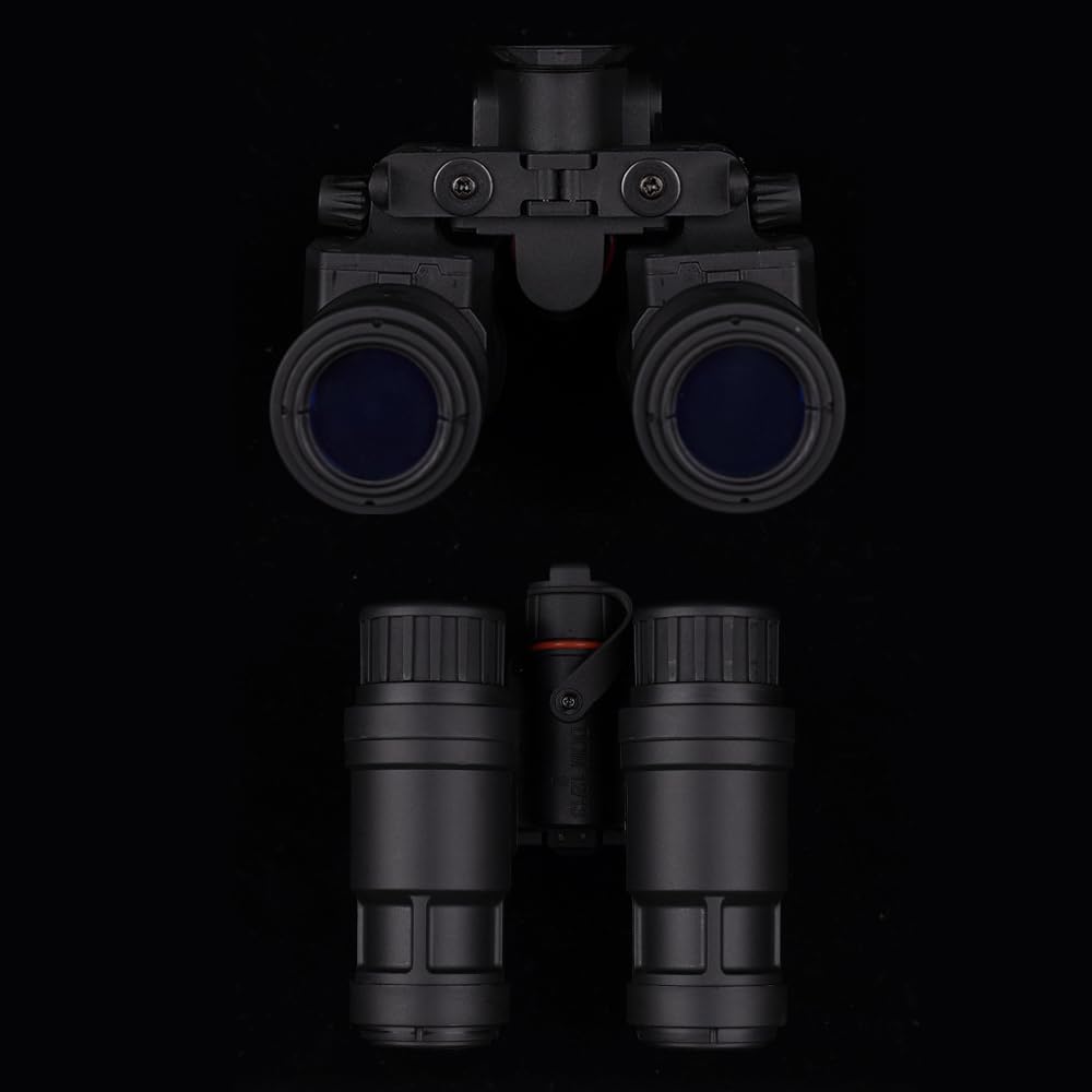 Tactical AN/PVS31 NVG Dummy Model,Helmet No Function Binocular Night Vision Goggle for Cosplay Display