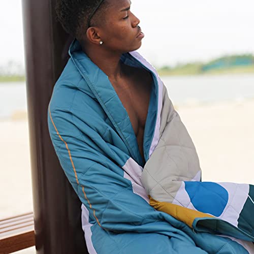 image for Exclusivo Mezcla Waterproof Picnic Blankets 3-Layer 60x80 Inches Large