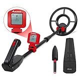 Metal Detector for Kids, 28'-35' Adjustable Stem Metal Detectors with 7.4' Waterproof Coil and Carrying Bag, Best Toy Gifts for Boys and Girls