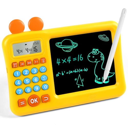 HOTUT Calculadora Científica para Niños,Calculadora de Juego de Matemáticas,con Tableta de...
