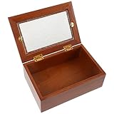 Coffret à bijoux en bois et en verre : un bel objet à la fois pratique et esthétique pour votre intérieur. organisateur de bijoux vintage