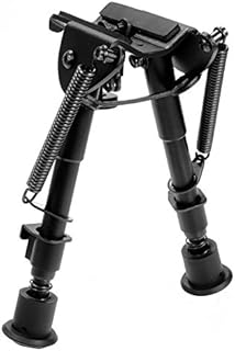 AVAWO Hunting Rifle Bipod - 6 Inch to 9 Inch Adjustable Super Duty Tactical Rifle Bipod