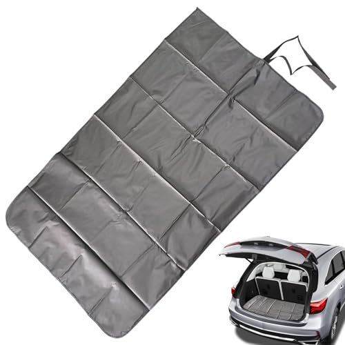 Ruwshuuk Matina de Mascotas de Coche, Alfombra de Carga de Coche - Automotive Trunk Liner Plegado,Space Trasero para Perros Resistente al Agua Liner de Cola Área de Cubierta de Cola para Equipo de