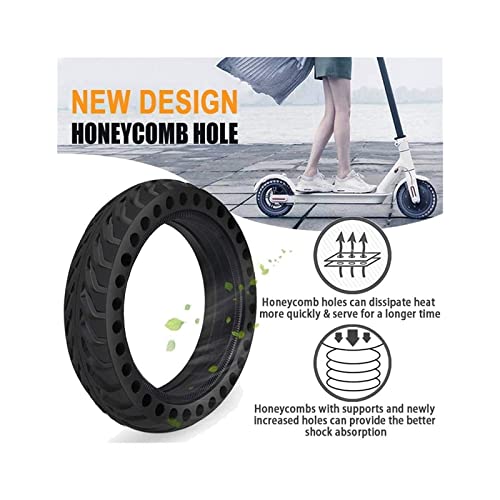 Pneu Sólido Durável Scooter Elétrico Adequado Para Xiaomi M365 Pro Mijia Mi 1S Pro 2, Adequado Para