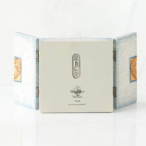 Willow Tree Duet, Sculpted Hand-Painted Triptych #TOP4