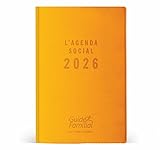  L\'agenda social 2026 - Edition Jaune Kumquat