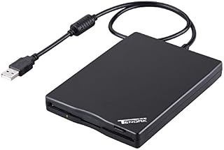 Tendak USB Floppy Disk Drive - 3.5" Portable USB External 1.44MB FDD Diskette