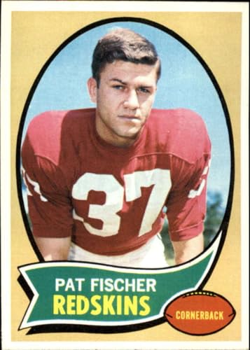1970 Topps High Series 2 Football #172 Pat Fischer Washington Redskins Set Break #1 (Scans Show Actual Card)