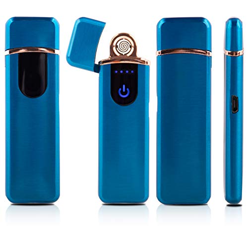 BearCraft Elektro USB Feuerzeug inkl. USB-Kabel und Geschenkverpackung