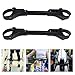 KOMBIUDA Universal Twin Stroller Connector Lightweight Durable Pram Accessory for Linking Two Single Baby Strollers Side by Side Adjustable Outdoor Connector for Twins