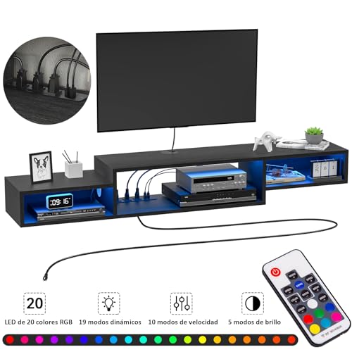 Repisas flotantes para recámara Marca FABATO (3)