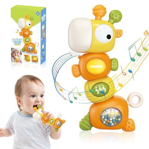 SPERMUOY Spielzeug ab 1 jahr, 4-in-1 Baby spielzeug 1 jahr Musikalische...