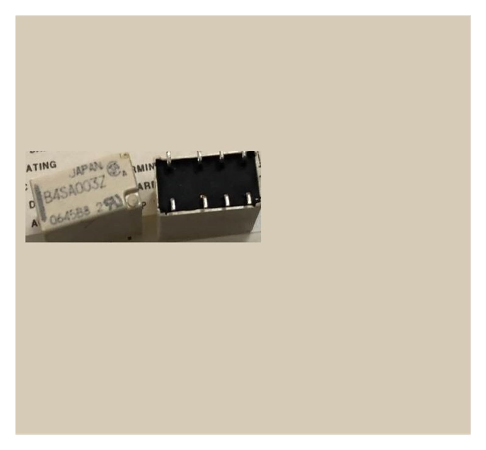 Relé B4SA003Z microinterruptor de 8 pines componente electrónico de recambio
