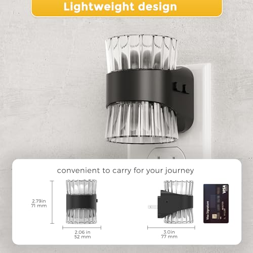 Image of L LOHAS LED Night Light, Modern Night Lights Plug into Wall,2 Pack 3000K /4000k /5000K Adjustable Color Temperature Night Light,Dimmable Nightlights with Dusk to Dawn Sensor for Rooms Bathroom Hallway