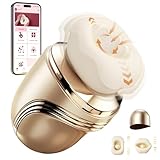 5-in-1 Vibration für Frauen mit APP, 10 Zungenlecken 10 Vibrationsmodi 3 Saugmodi Sex Toys für Klitoris, 42°C Heizfunktion Sex Spielzeug für die Frau, Vibratorensets für Frauen, Sexspielzeug Vibrator