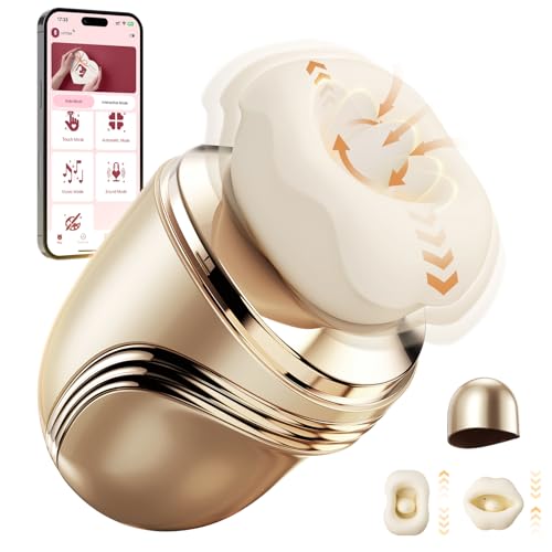Vibrator Adult Sex Toys for Women - Upgraded Mouth Sucking Vibrator Rose Sex Toy, 10 Tongue Licking, 3 Sucking, 10 Vibrating Adult Toys with APP, Anal Nipple Clit Couple Vibrators Female Sex Machine