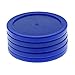 Tdoutop Replacement Pucks for Game Tables, 62mm Size, Set of Five, Blue