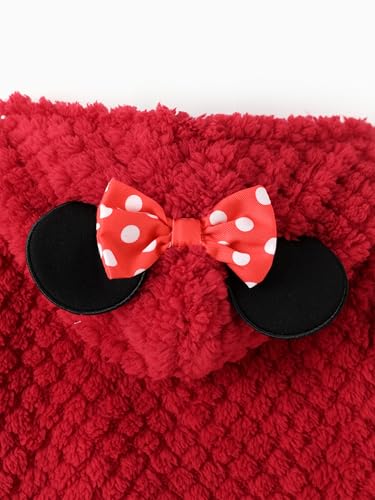Image of Disney Girl /Boy Fleece Jacket Zipper Sherpa Fuzzy Hoodie Winter Coat 2-13Y