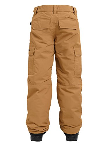 Pantalones de nieve Burton Exile 2L aislados para niño en color negro talla M 2