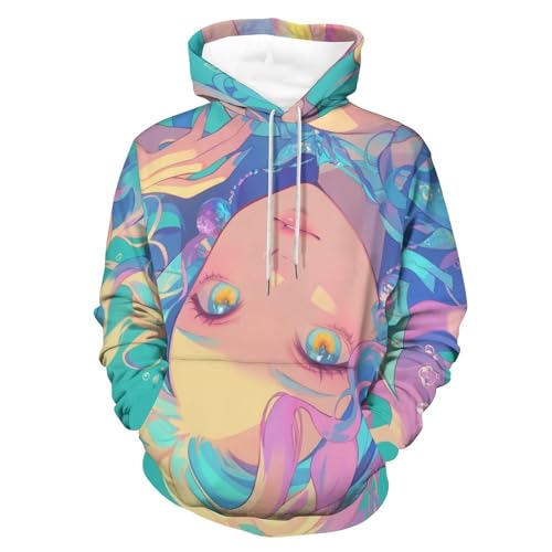 Sweatshirt fille sirène colorée en taille S pour rompre la monotonie