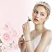 Kapokr Krone Diadem Silber Kristalldiamant Diadem Hochzeit Tiara Krone Damen Krönchen für Geburtstag, Hochzeit, Festzug, Abschlussball Party