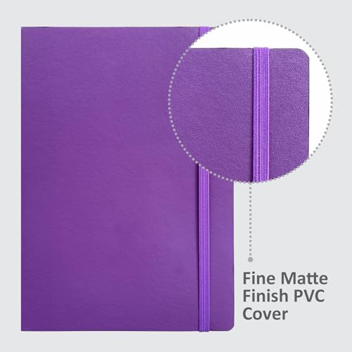 Image of Anupam Hue Journal Ruled A5 Notebook 192 Pages 80Gsm Matte Finish Flexible PVC Cover Journal for Unisex, Daily Journal Notebook for Engineering, Notes Taking & Writing in School and Office (Sky Blue)