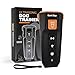 BarkStop Ultrasonic Dog Bark Deterrent – Rechargeable Anti Bark Device with Dual Frequency & LED Flashlight – Handheld Trainer for Indoor and Outdoor Use (Black)