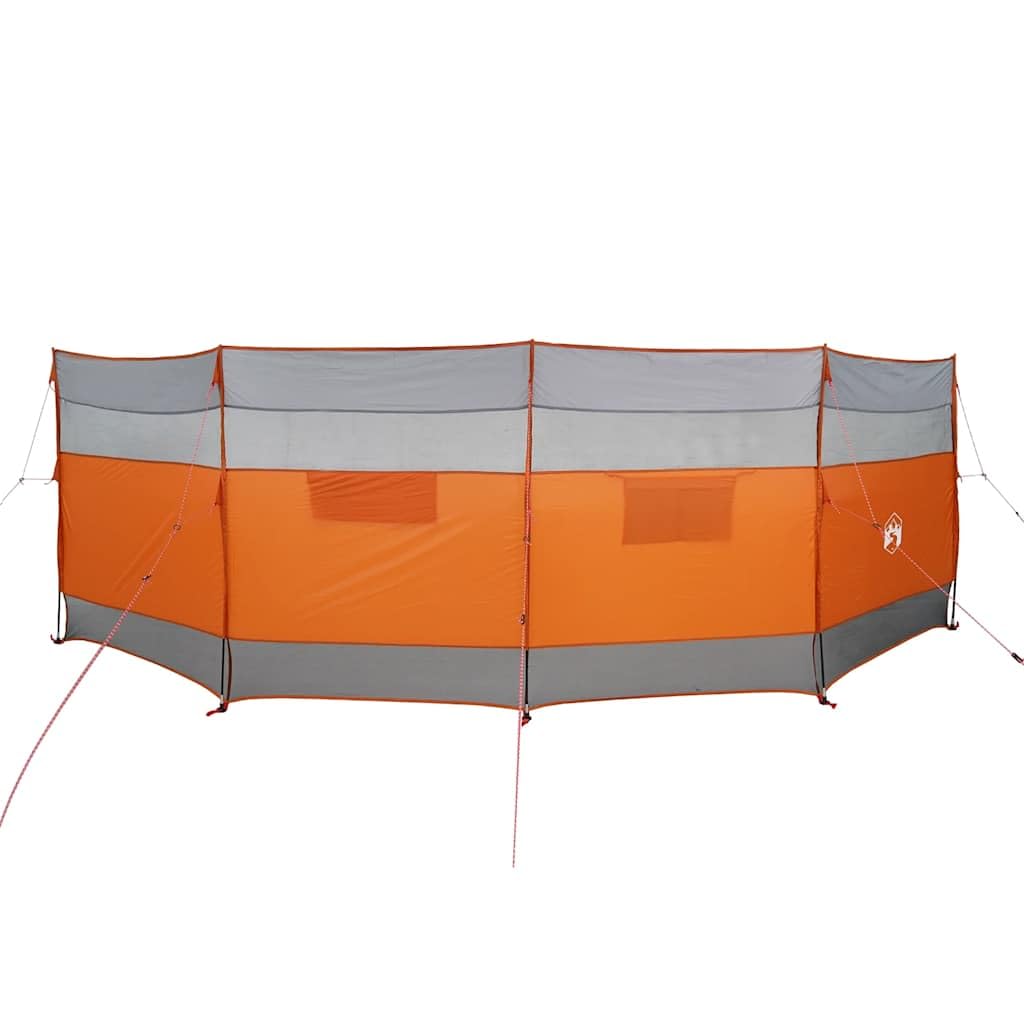 Mangloder Camping-Windschutz Blau 366x152x Wasserdicht windschirm windwand windabweiser für Outdoor Camping wandern Trekking zelten, faltbar, stabiles Schutzgewebe