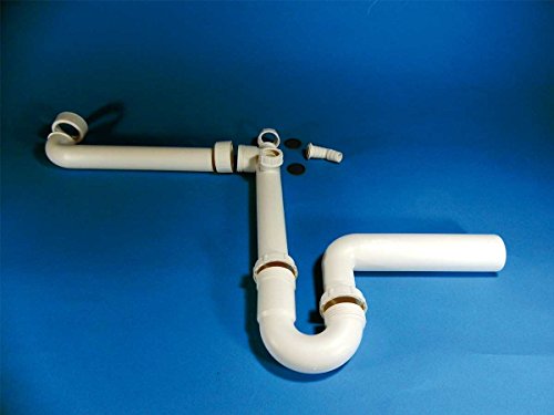 Preisvergleich Produktbild VIEGA 605469 Raumspar-Siphon Sifon Spültischablauf Geruchsverschluss Küche