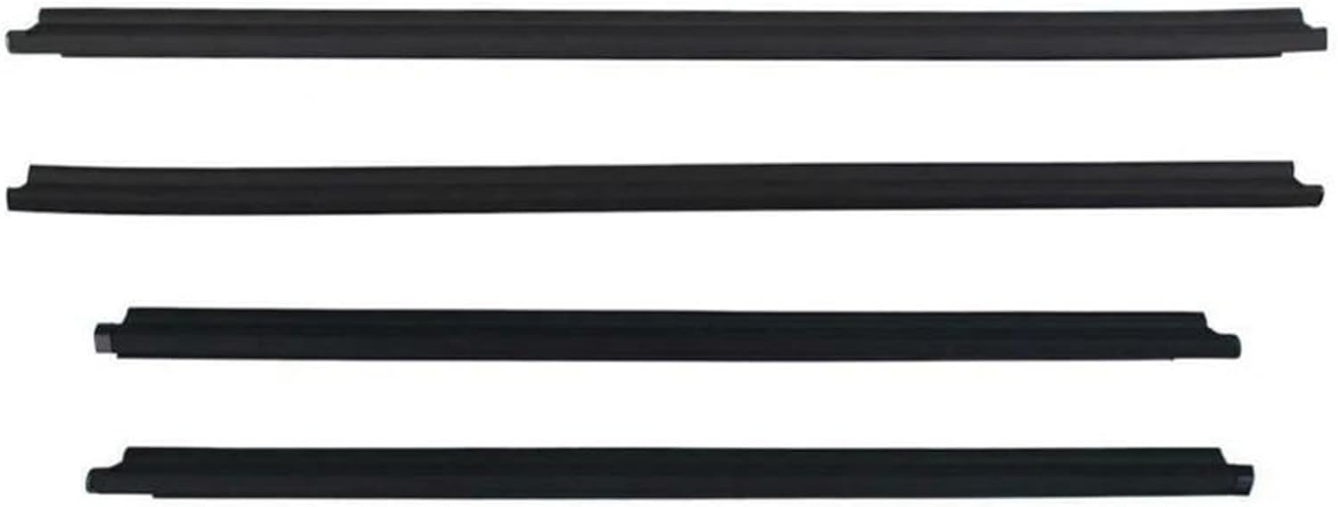 ウェザーストリップ 車の窓外側ウェザーストリップサイドドアモールディングトリムシール防水圧力ストリップトヨタフォーチュナー 2004 4個入り 車の窓  用アウターウェザーストリップ サイドドアモールディングトリムシール 防水圧力ストリップ トヨタフォーチュナー 200 ... 車ウェザーストリップ 4個入り 車窓ガラスシールストリップ サイドウィンドウ ウェザーストリップ ために フォーチュナー 2004-