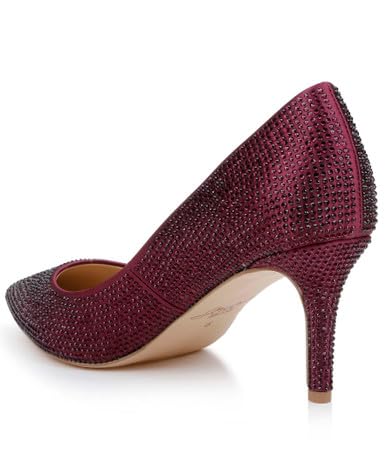 Jewel Badgley Mischka Tyanna Crystal Pointed Toe Pumps4