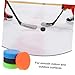 Happyyami 4Pcs Hockey Training Pucks for Practicing Skills for Game Use Low Friction Design for Smooth Surfaces for Adults and Teens