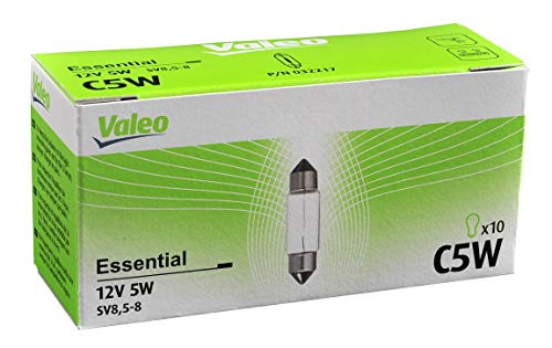 Valeo 32217 C5W Glühlampe Cardboard x10 Essential