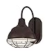 Millennium RWHWB8-ABR One Light Wall Bracket, Bronze/Dark