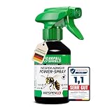 RepellShield® Natürliches Wespenspray mit Geraniol -250ml - Präzise Vertreibung durch Insektenspray als Wespen Abwehr - Zitrusduft